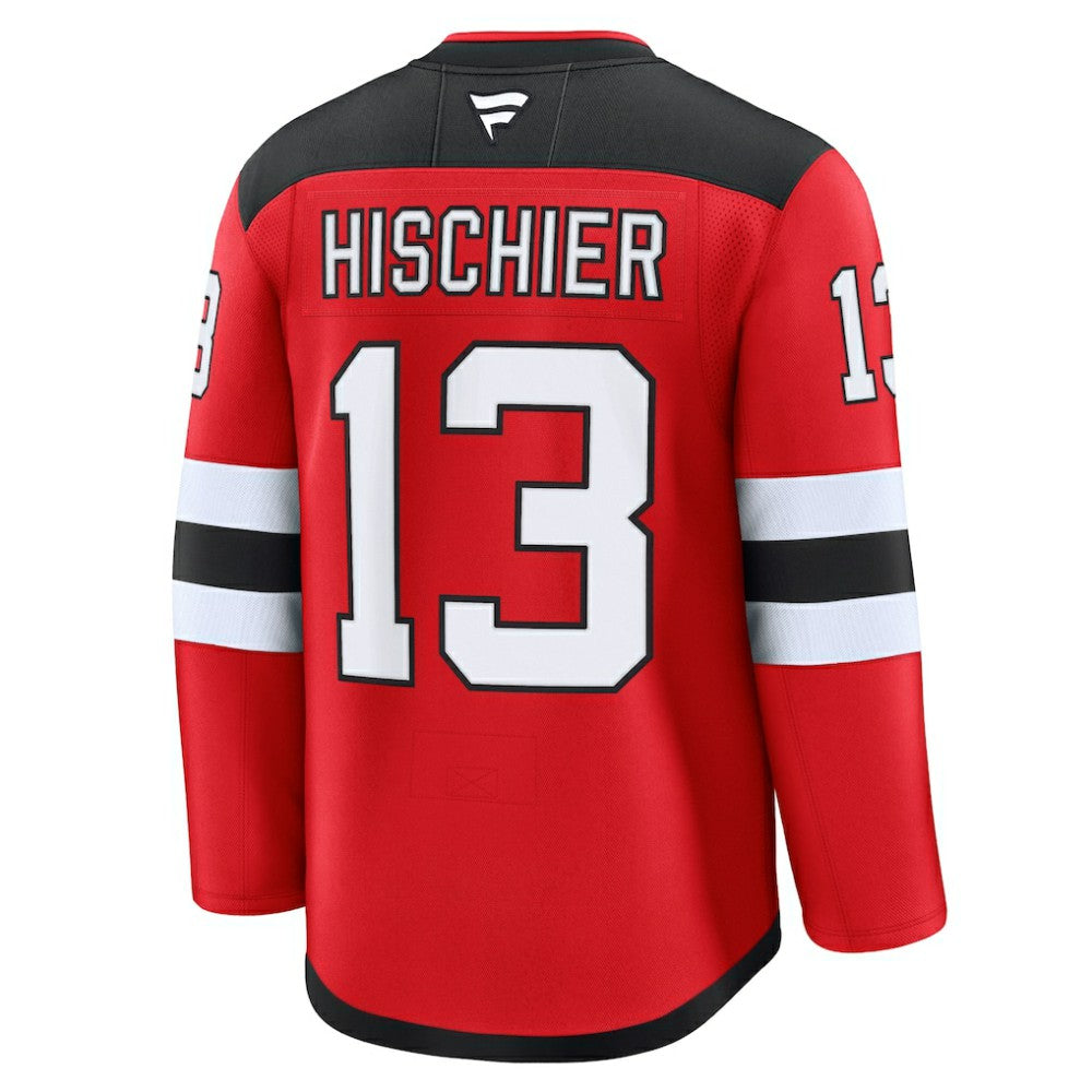 Nico Hischier New Jersey Devils Fanatics Home Premium Jersey - Red | Fanatics online