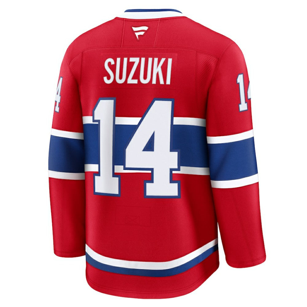 Nick Suzuki Montreal Canadiens Fanatics Home Premium Jersey - Red | Fanatics on sale