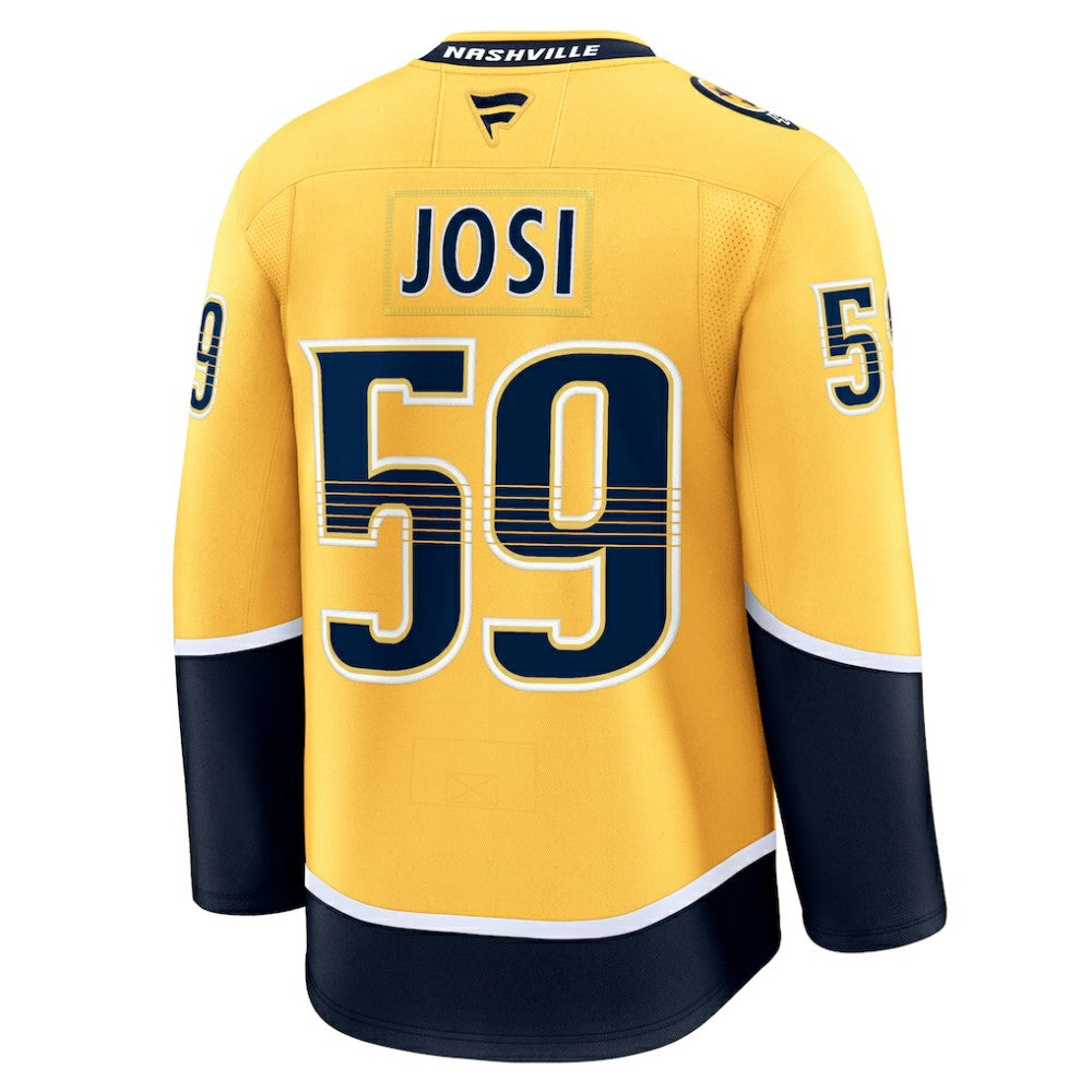 Roman Josi Nashville Predators Fanatics Home Premium Jersey - Yellow | Fanatics near me