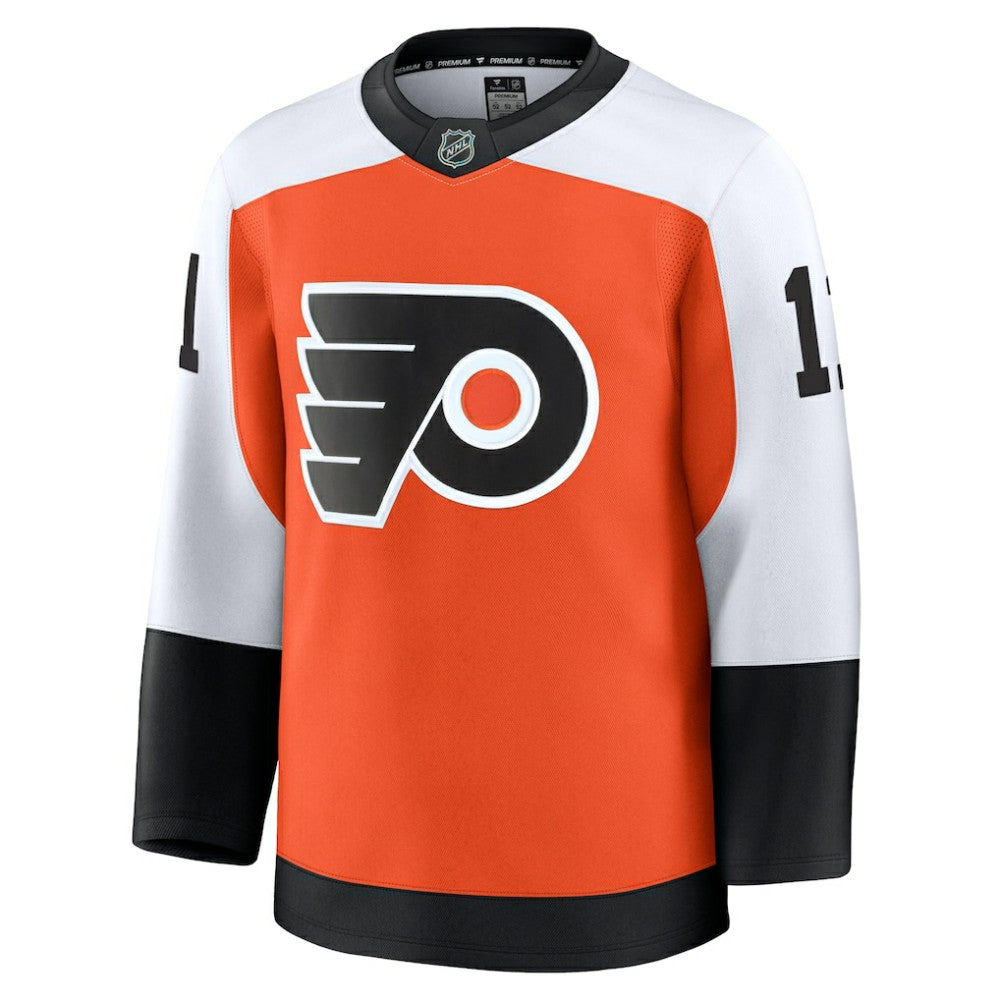 Travis Konecny Philadelphia Flyers Fanatics Home Premium Jersey - Burnt Orange | Fanatics online