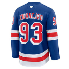 Mika Zibanejad New York Rangers Fanatics Home Premium Jersey - Blue | Fanatics on sale