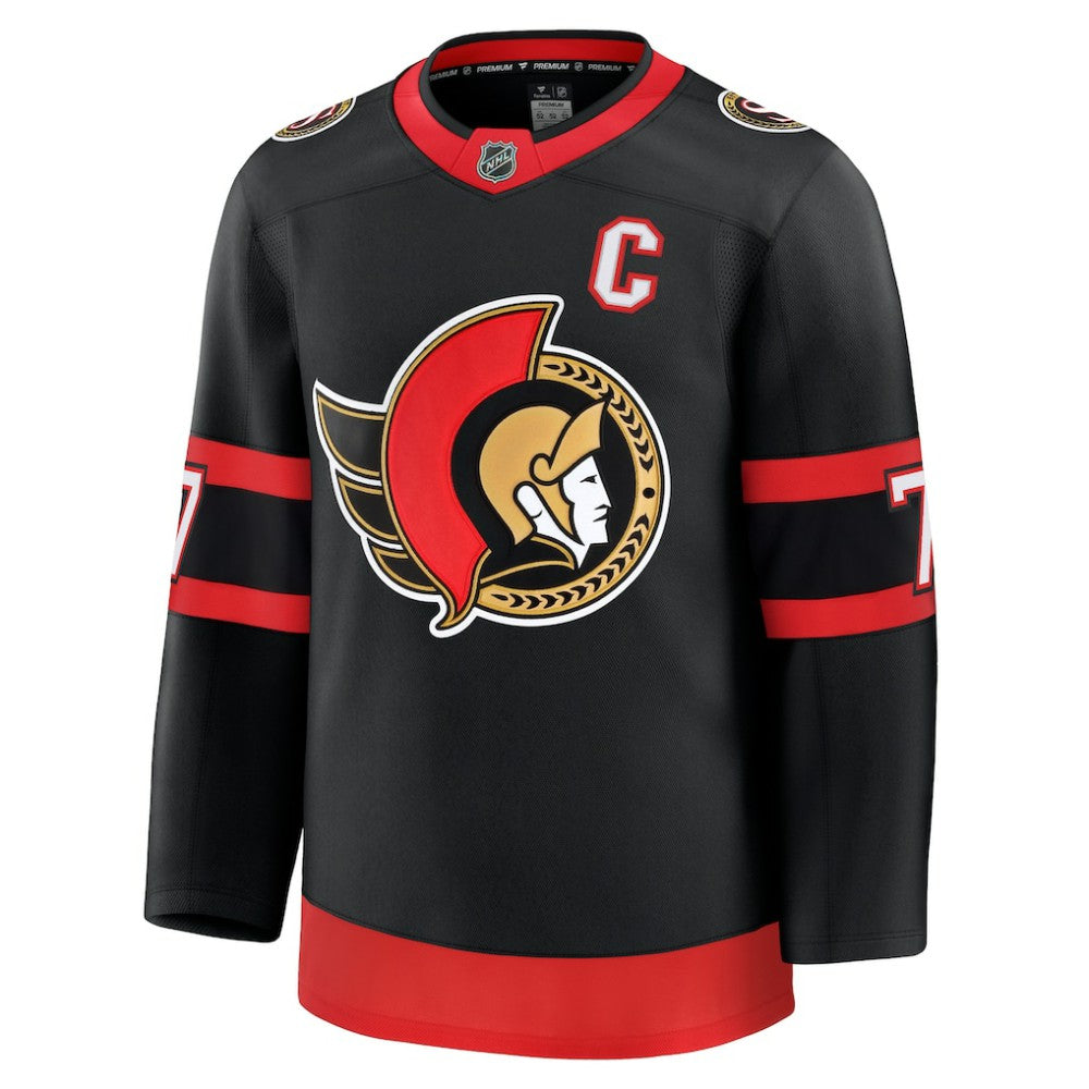 Brady Tkachuk Ottawa Senators Fanatics Home Premium Jersey - Black | Fanatics Lifestyle