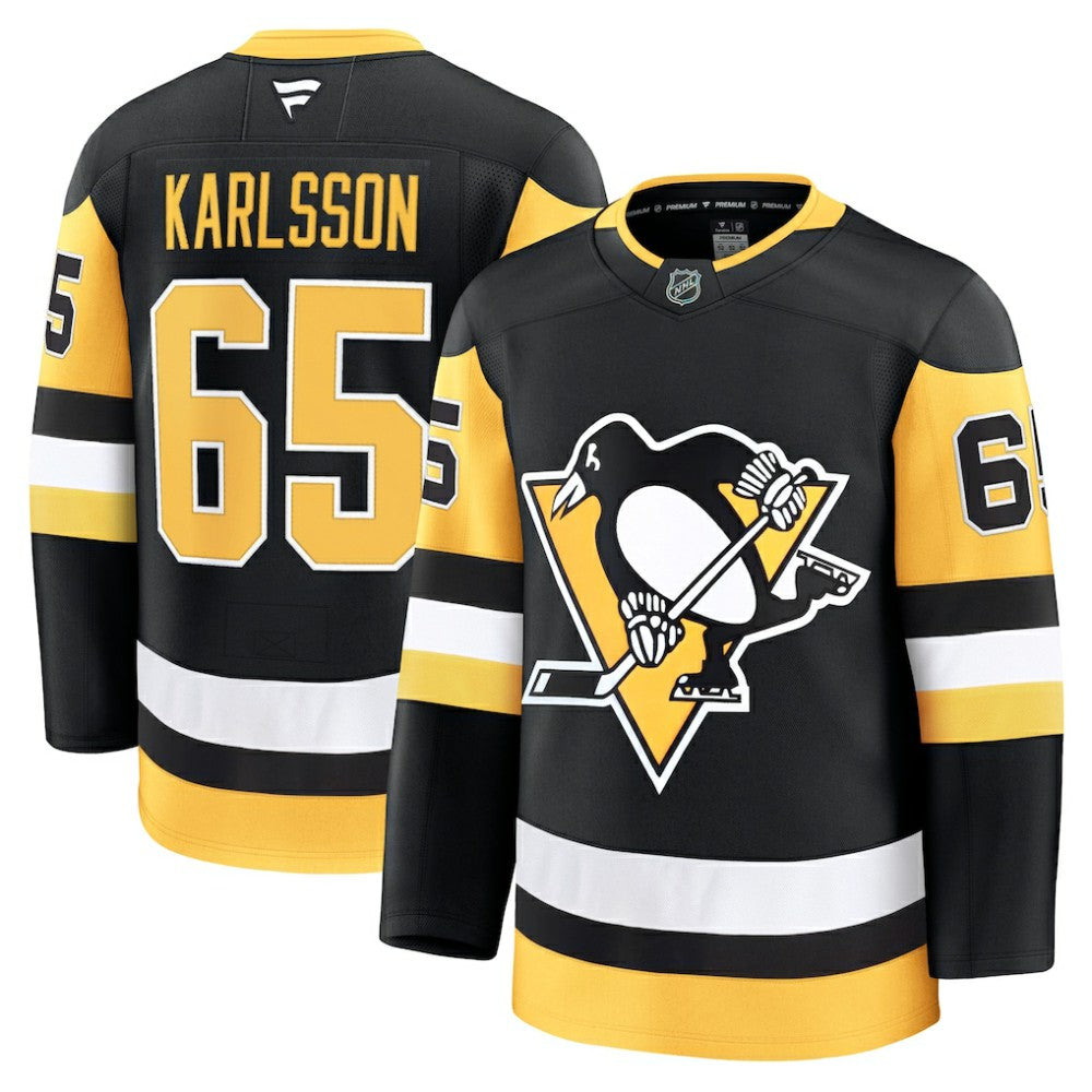 Erik Karlsson Pittsburgh Penguins Fanatics Home Premium Jersey - Black | Fanatics Clearance