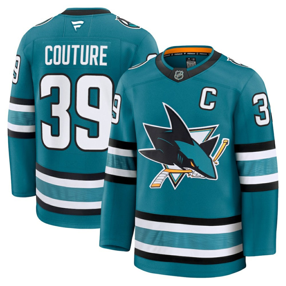 Logan Couture San Jose Sharks Fanatics Home Premium Jersey - Teal | Fanatics sale