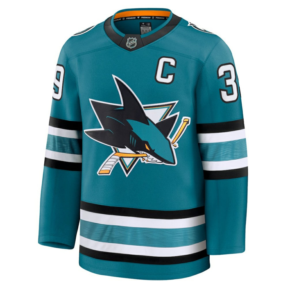 Logan Couture San Jose Sharks Fanatics Home Premium Jersey - Teal | Fanatics sale