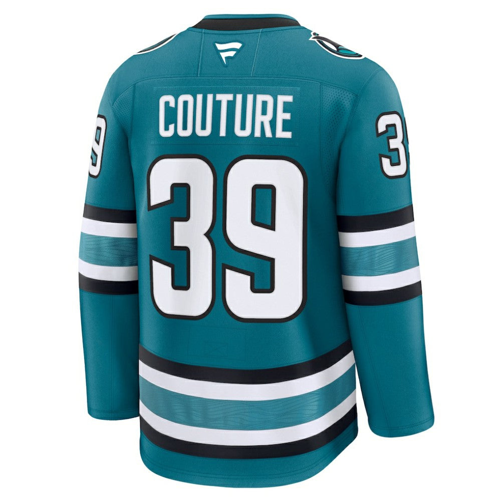 Logan Couture San Jose Sharks Fanatics Home Premium Jersey - Teal | Fanatics sale