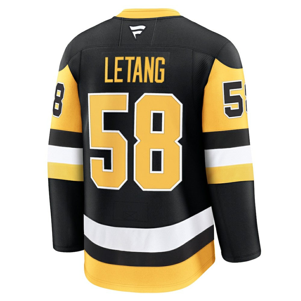 Kris Letang Pittsburgh Penguins Fanatics Home Premium Jersey - Black | Fanatics Clearance