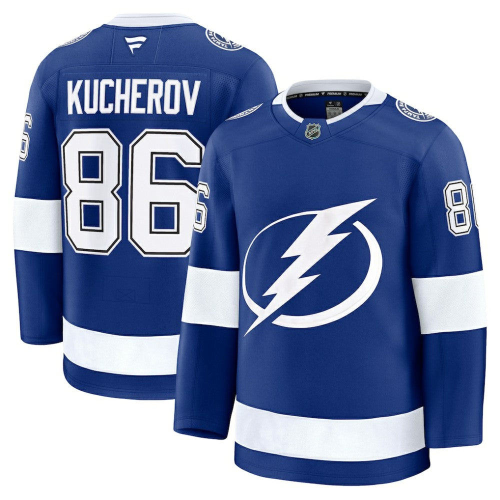 Nikita Kucherov Tampa Bay Lightning Fanatics Home Premium Jersey - Blue | Fanatics Clearance