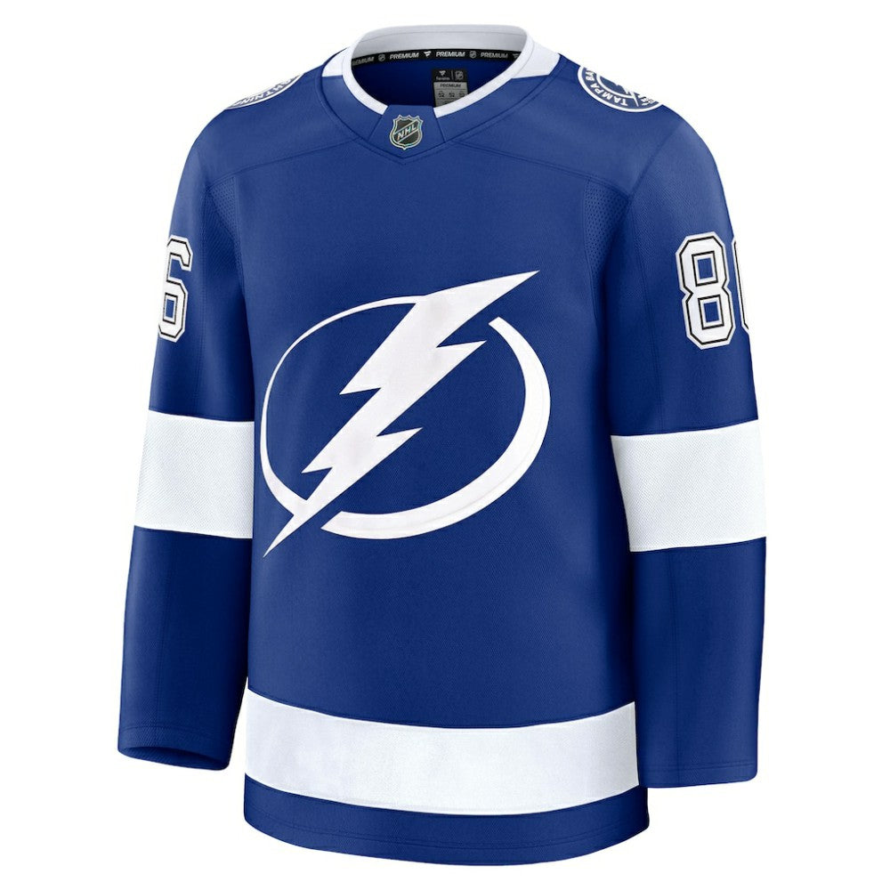 Nikita Kucherov Tampa Bay Lightning Fanatics Home Premium Jersey - Blue | Fanatics Clearance