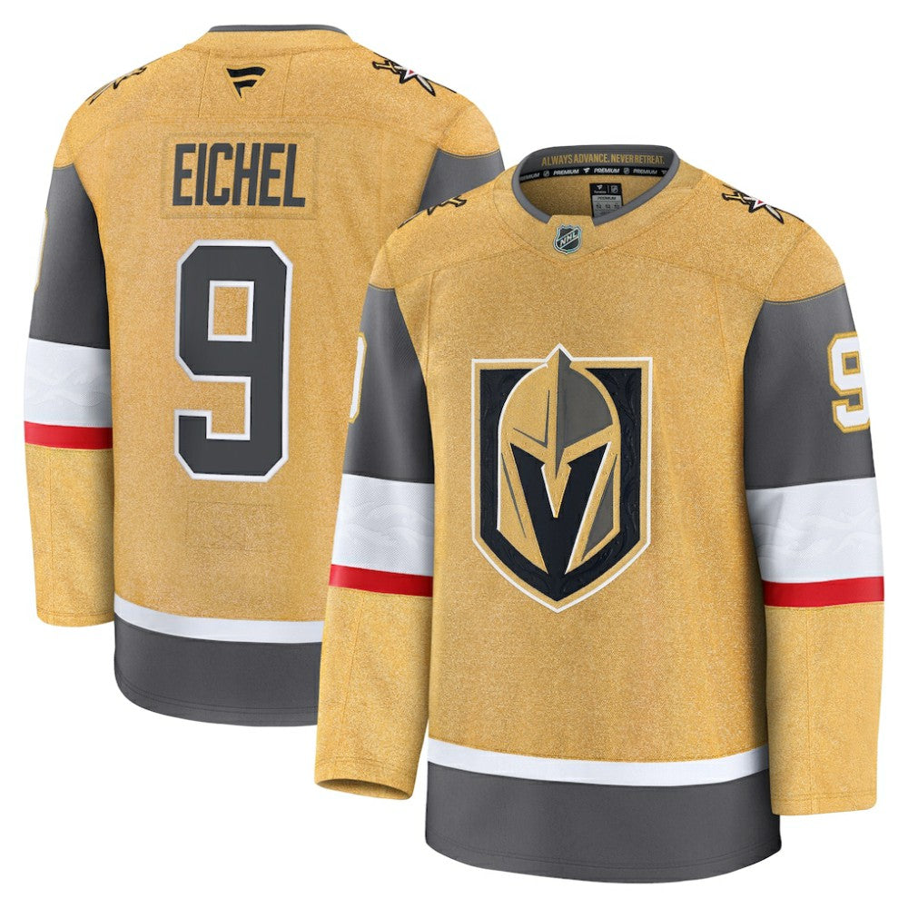 Jack Eichel Vegas Golden Knights Fanatics Home Premium Jersey - Gold | Fanatics sale