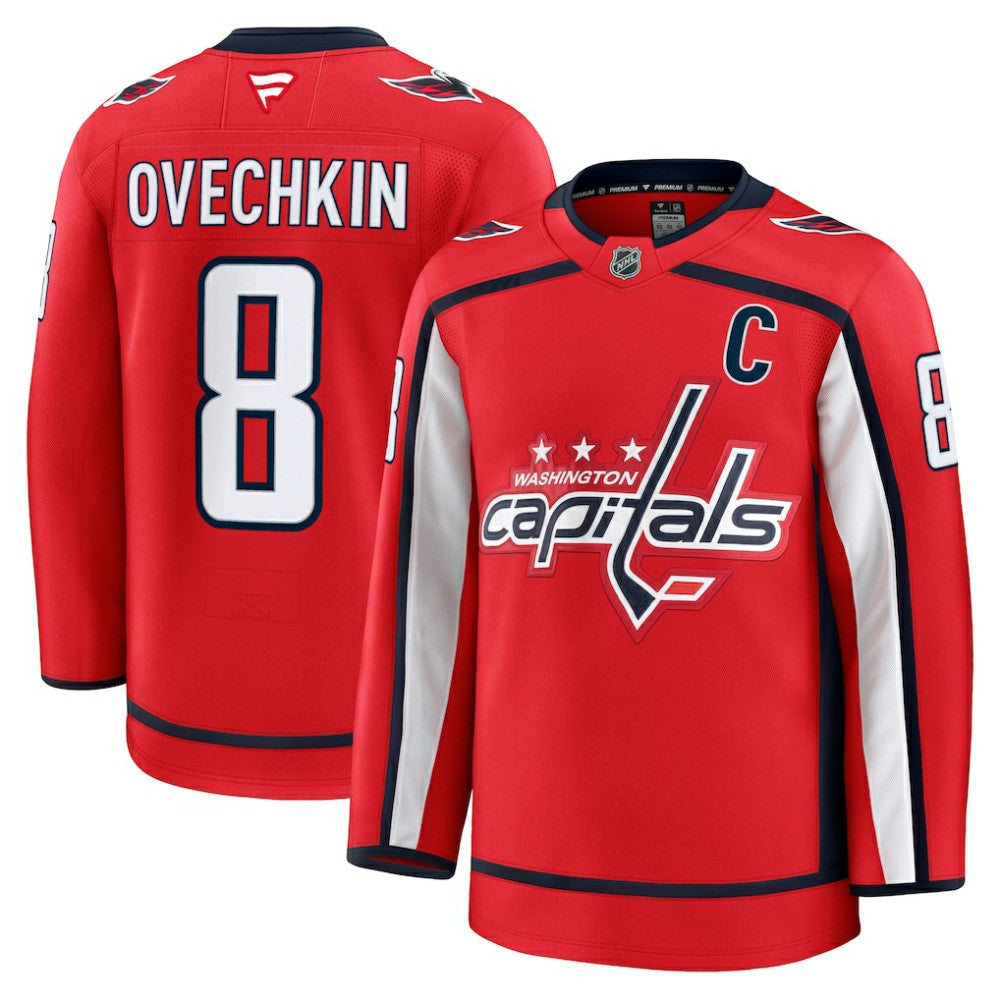 Alexander Ovechkin Washington Capitals Fanatics Home Premium Jersey - Red | Fanatics on sale