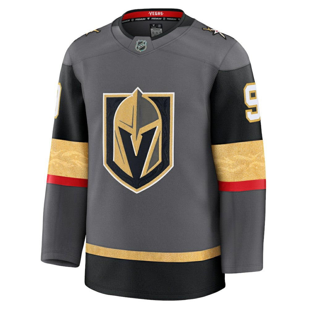 Jack Eichel Vegas Golden Knights Fanatics Alternate Premium Jersey - Gray | Fanatics Lifestyle