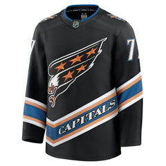 TJ Oshie Washington Capitals Fanatics Alternate 50th Anniversary Premium Jersey - Black | Fanatics discount