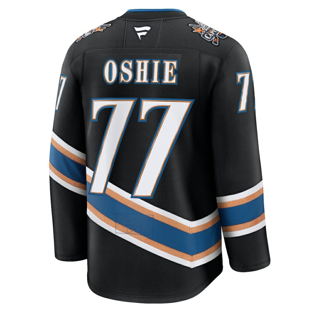 TJ Oshie Washington Capitals Fanatics Alternate 50th Anniversary Premium Jersey - Black | Fanatics discount