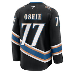 TJ Oshie Washington Capitals Fanatics Alternate 50th Anniversary Premium Jersey - Black | Fanatics discount