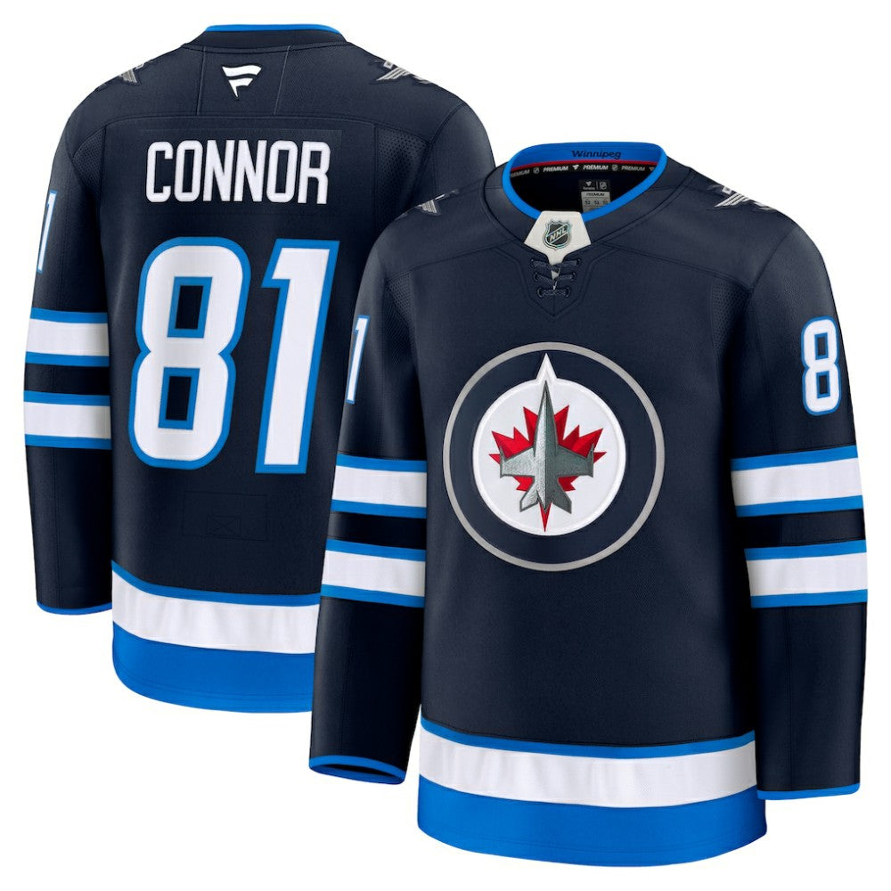 Kyle Connor Winnipeg Jets Fanatics Home Premium Jersey - Navy | Fanatics discount