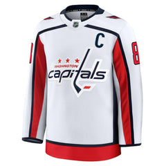 Alexander Ovechkin Washington Capitals Fanatics Away Premium Jersey - White | Fanatics sale
