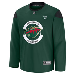 Minnesota Wild Fanatics Practice Jersey - Green | Fanatics Clearance