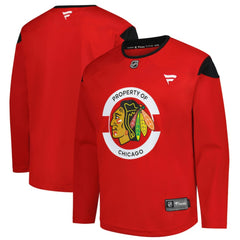 Chicago Blackhawks Fanatics Practice Jersey - Red | Fanatics Clearance