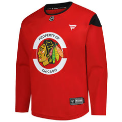 Chicago Blackhawks Fanatics Practice Jersey - Red | Fanatics Clearance
