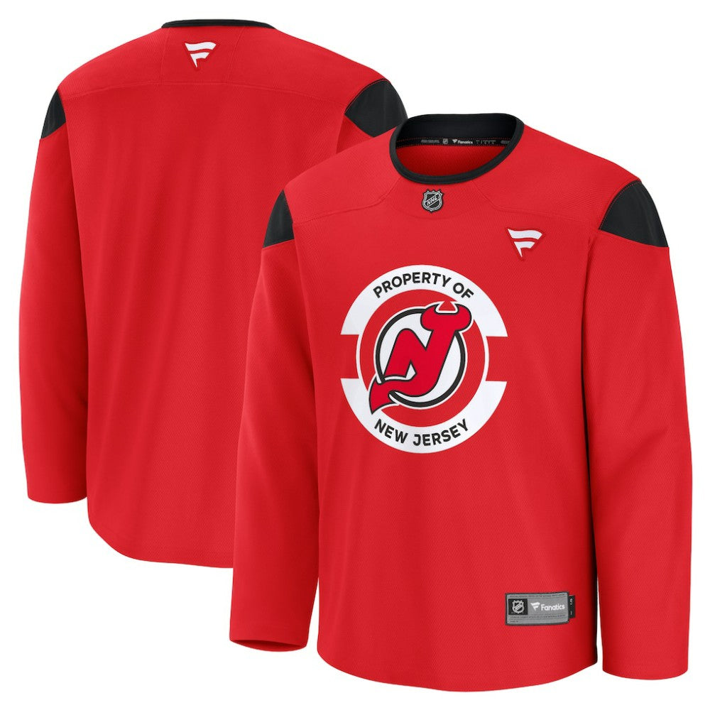 New Jersey Devils Fanatics Practice Jersey - Red | Fanatics Lifestyle