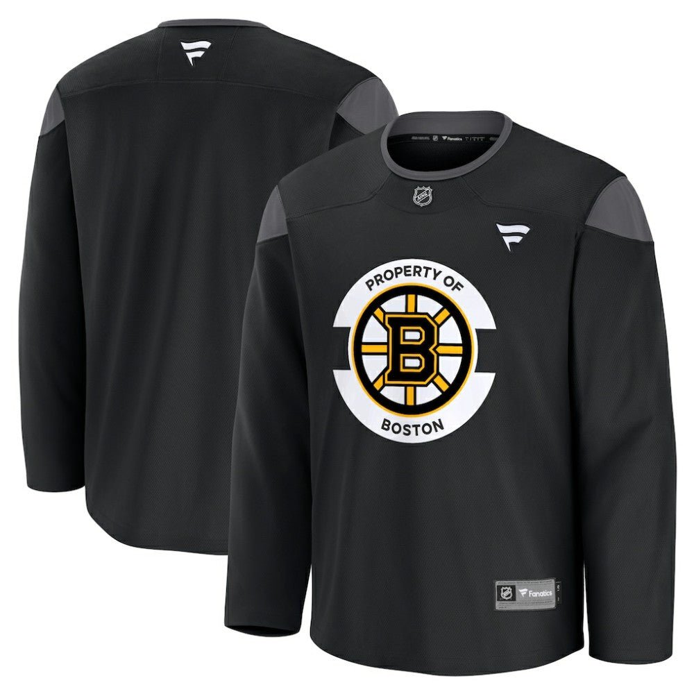 Boston Bruins Fanatics Practice Jersey - Black | Fanatics Clearance