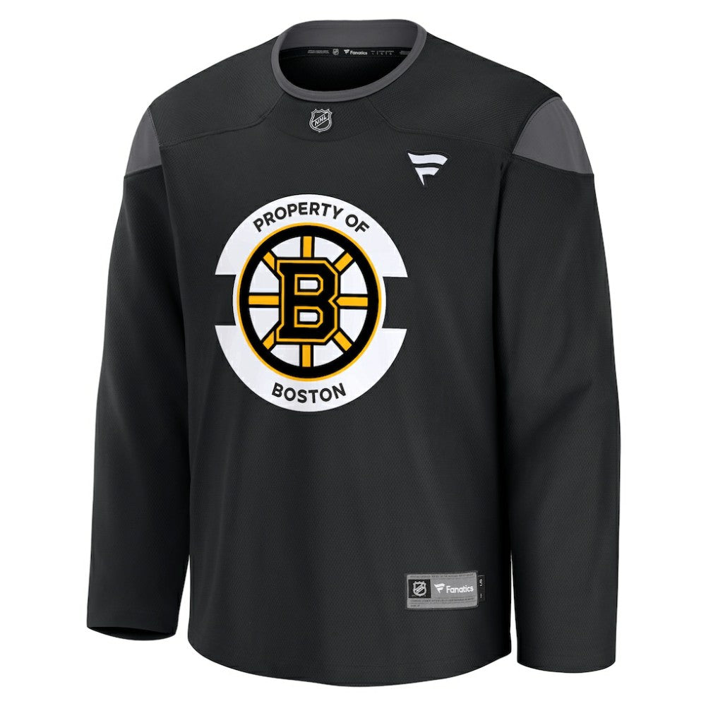 Boston Bruins Fanatics Practice Jersey - Black | Fanatics Clearance