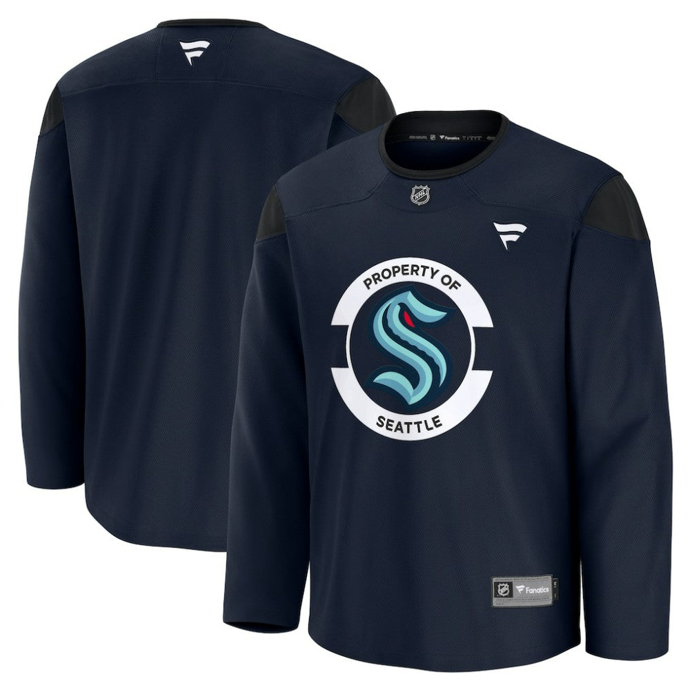 Seattle Kraken Fanatics Practice Jersey - Navy | Fanatics discount