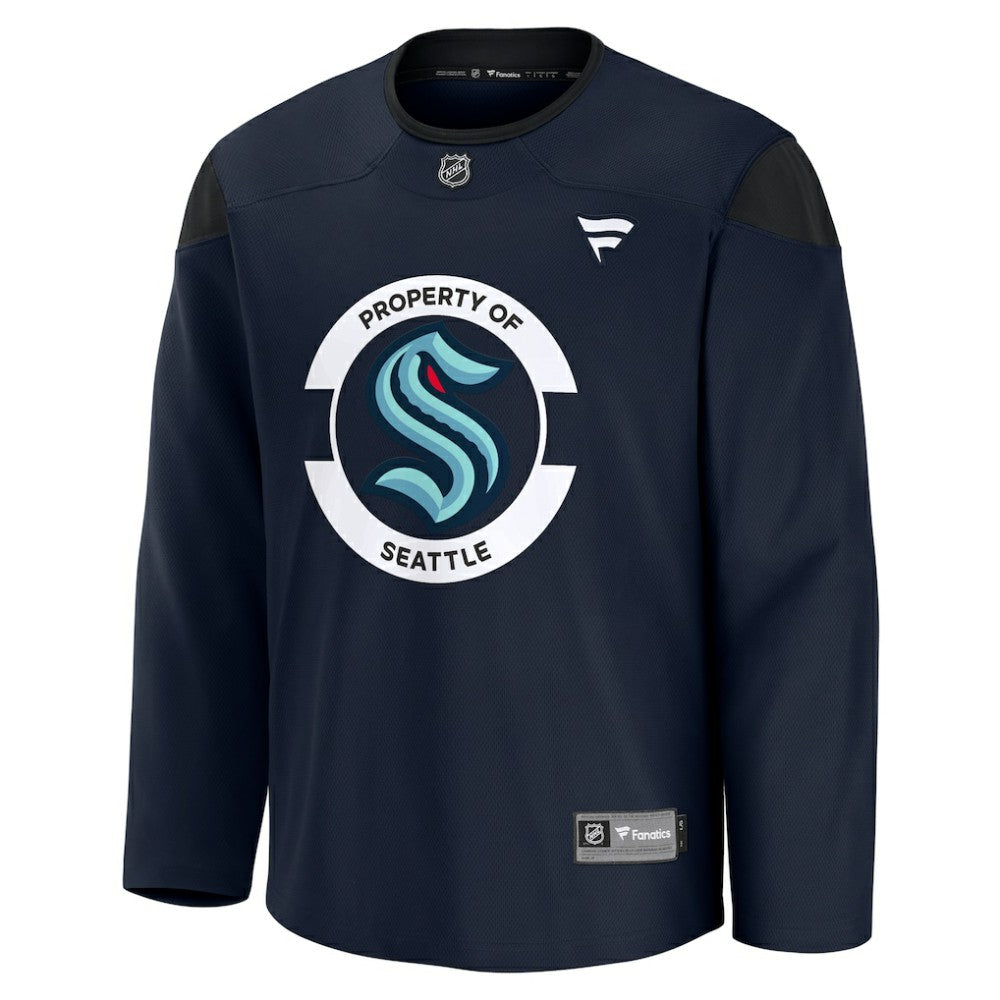 Seattle Kraken Fanatics Practice Jersey - Navy | Fanatics discount