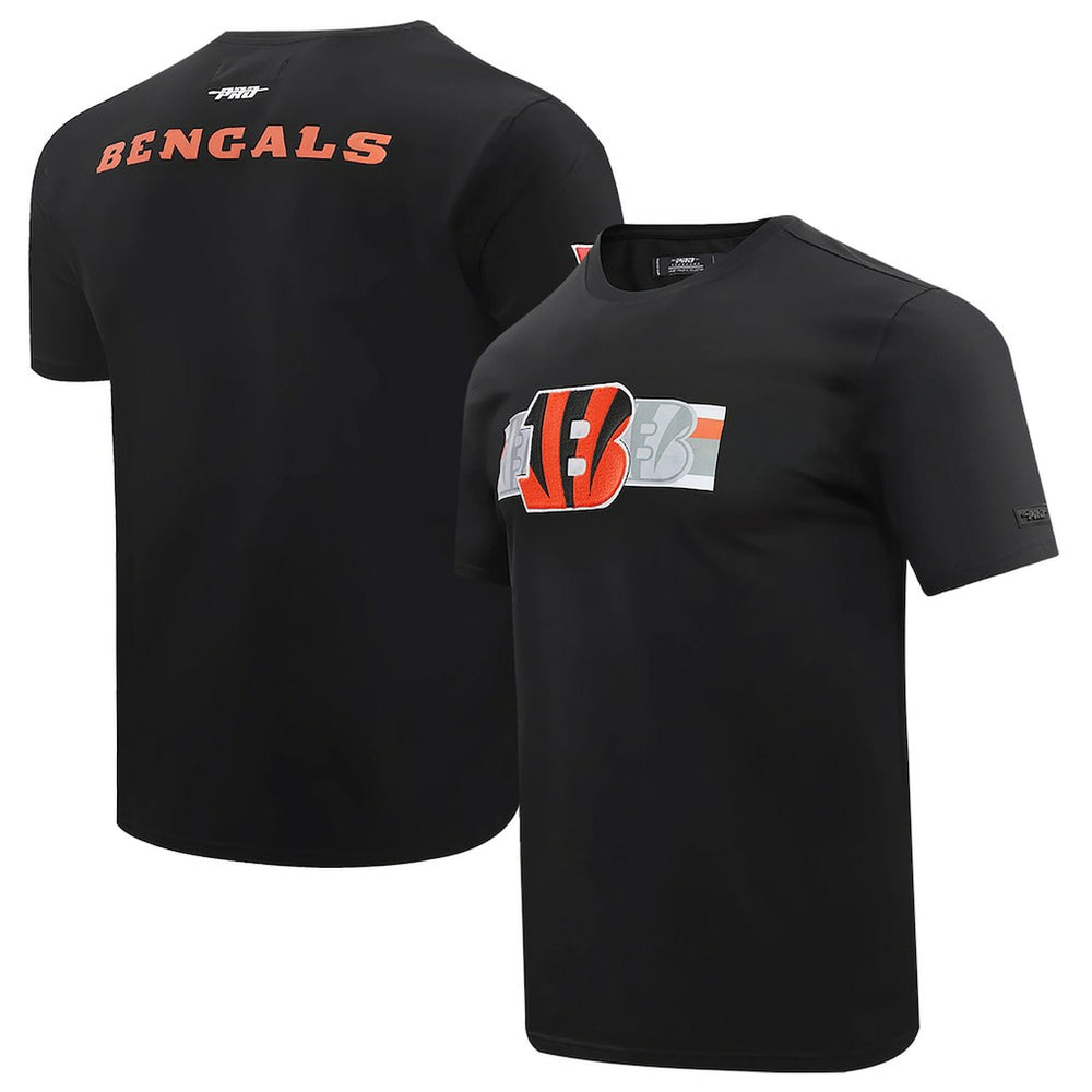 Cincinnati Bengals Pro Standard Retro Striper T-Shirt - Black - NFL
