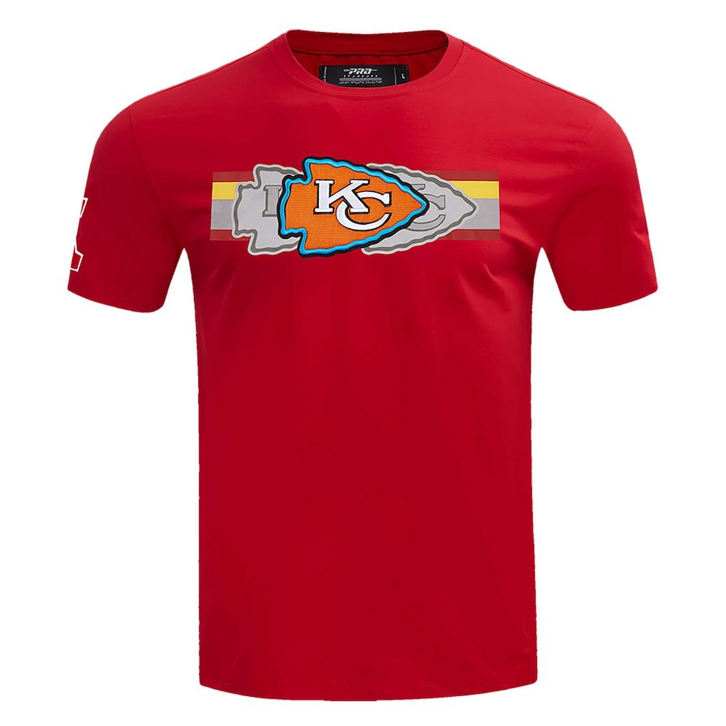 Kansas City Chiefs Pro Standard Retro Striper T-Shirt - Red - NFL