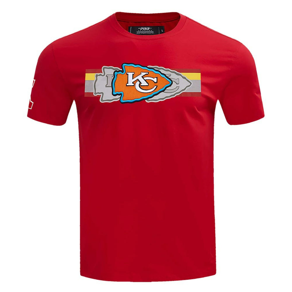 Kansas City Chiefs Pro Standard Retro Striper T-Shirt - Red - NFL