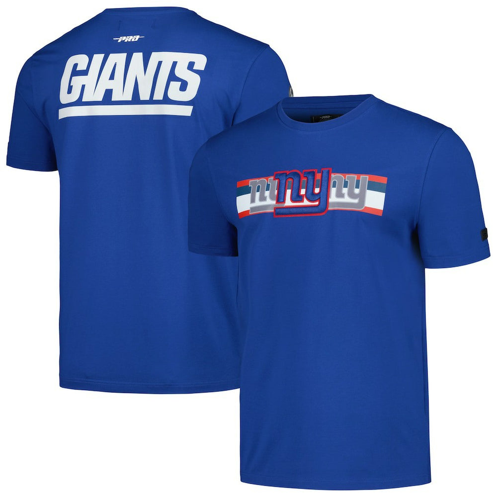 New York Giants Pro Standard Retro Striper T-Shirt - Royal - NFL