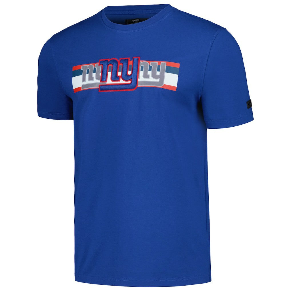 New York Giants Pro Standard Retro Striper T-Shirt - Royal - NFL