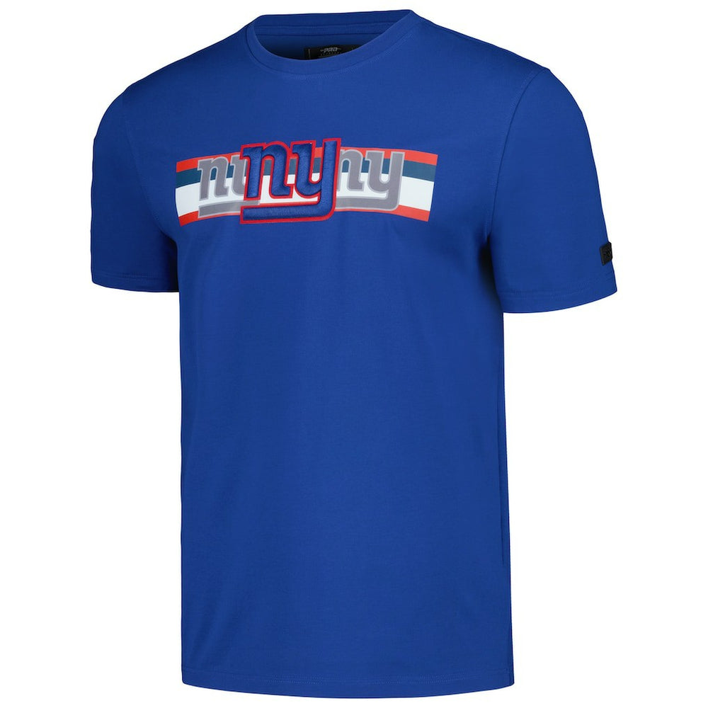 New York Giants Pro Standard Retro Striper T-Shirt - Royal - NFL