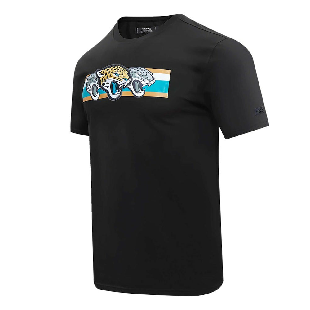 Jacksonville Jaguars Pro Standard Retro Striper T-Shirt - Black - NFL