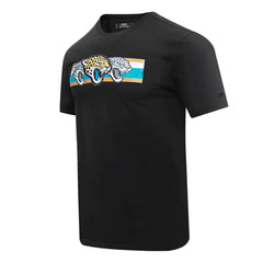 Jacksonville Jaguars Pro Standard Retro Striper T-Shirt - Black - NFL