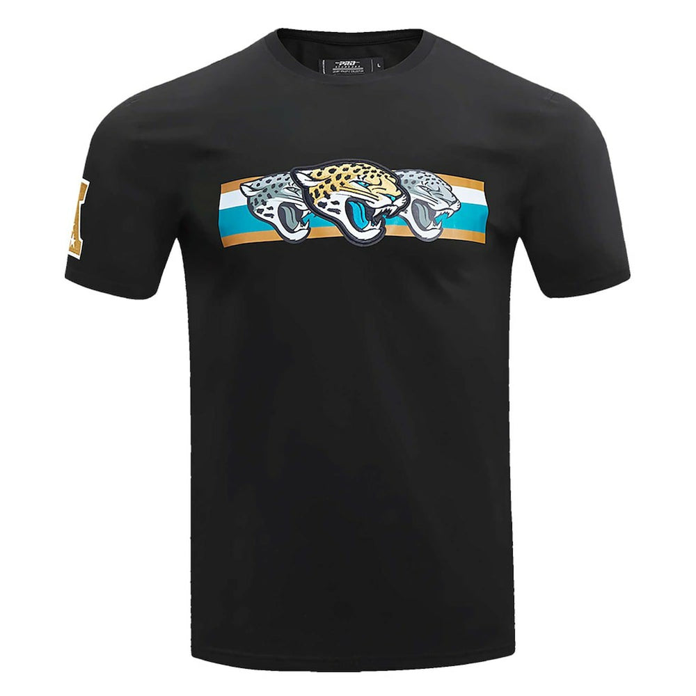 Jacksonville Jaguars Pro Standard Retro Striper T-Shirt - Black - NFL
