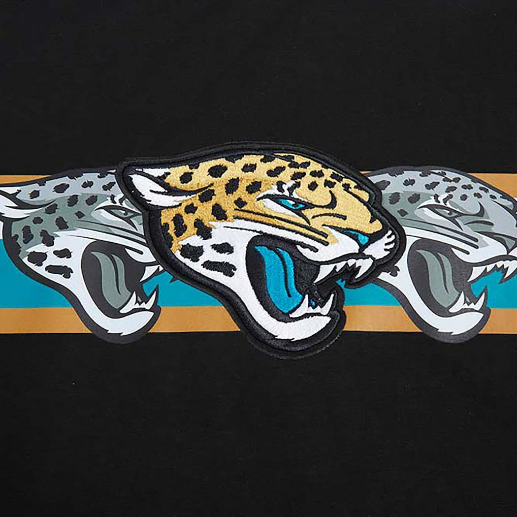 Jacksonville Jaguars Pro Standard Retro Striper T-Shirt - Black - NFL