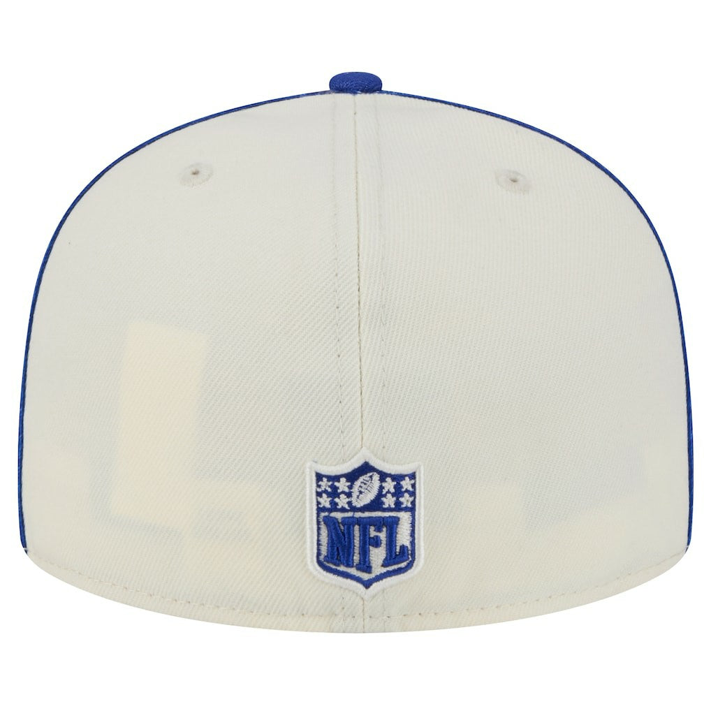 New York Giants New Era Soutache 59FIFTY Fitted Hat - Cream - NFL