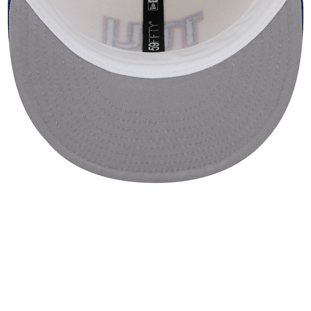 New York Giants New Era Soutache 59FIFTY Fitted Hat - Cream - NFL