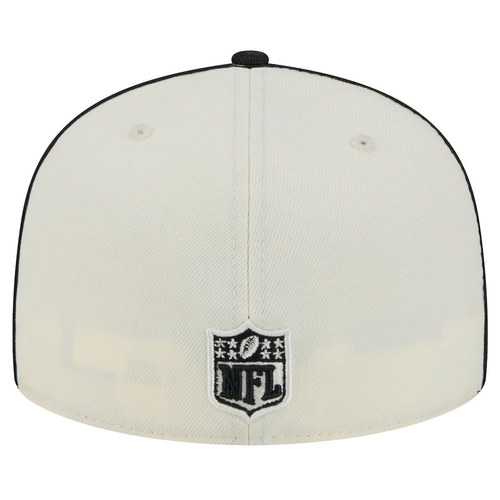 Cincinnati Bengals New Era Soutache 59FIFTY Fitted Hat - Cream - NFL