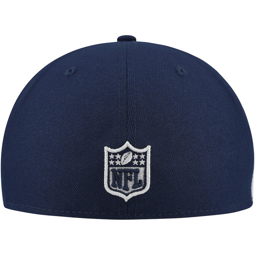 New England Patriots New Era Checkered Undervisor 59FIFTY Fitted Hat - Navy - NFL