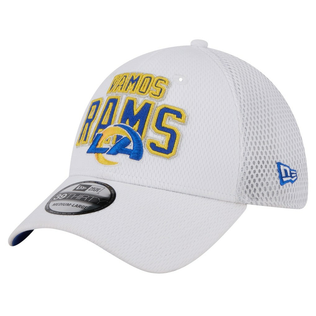 Los Angeles Rams New Era Breakers 39THIRTY Flex Hat - White - NFL