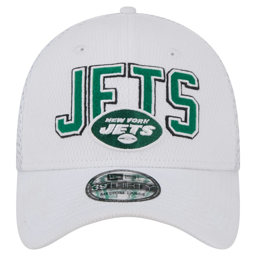 New York Jets New Era Breakers 39THIRTY Flex Hat - White - NFL