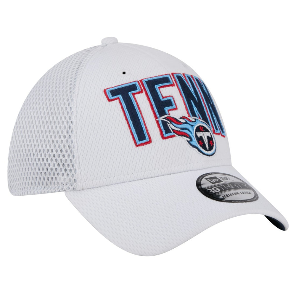 Tennessee Titans New Era Breakers 39THIRTY Flex Hat - White - NFL