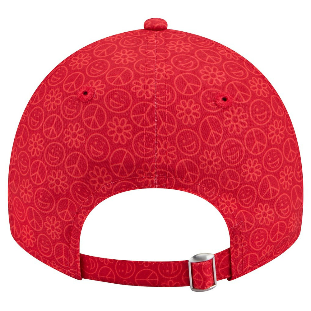 New York Giants New Era Women's Smiley 9TWENTY Adjustable Hat - Red - NFL