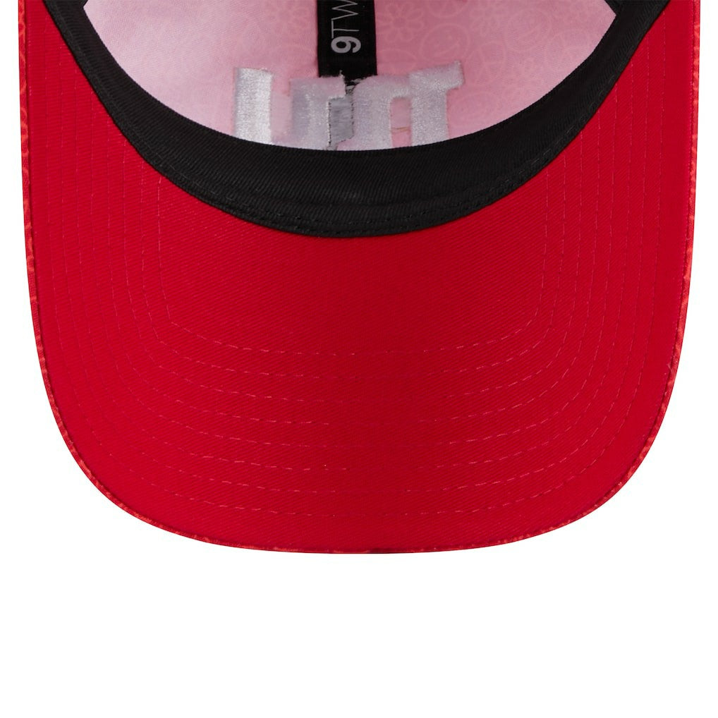 New York Giants New Era Women's Smiley 9TWENTY Adjustable Hat - Red - NFL