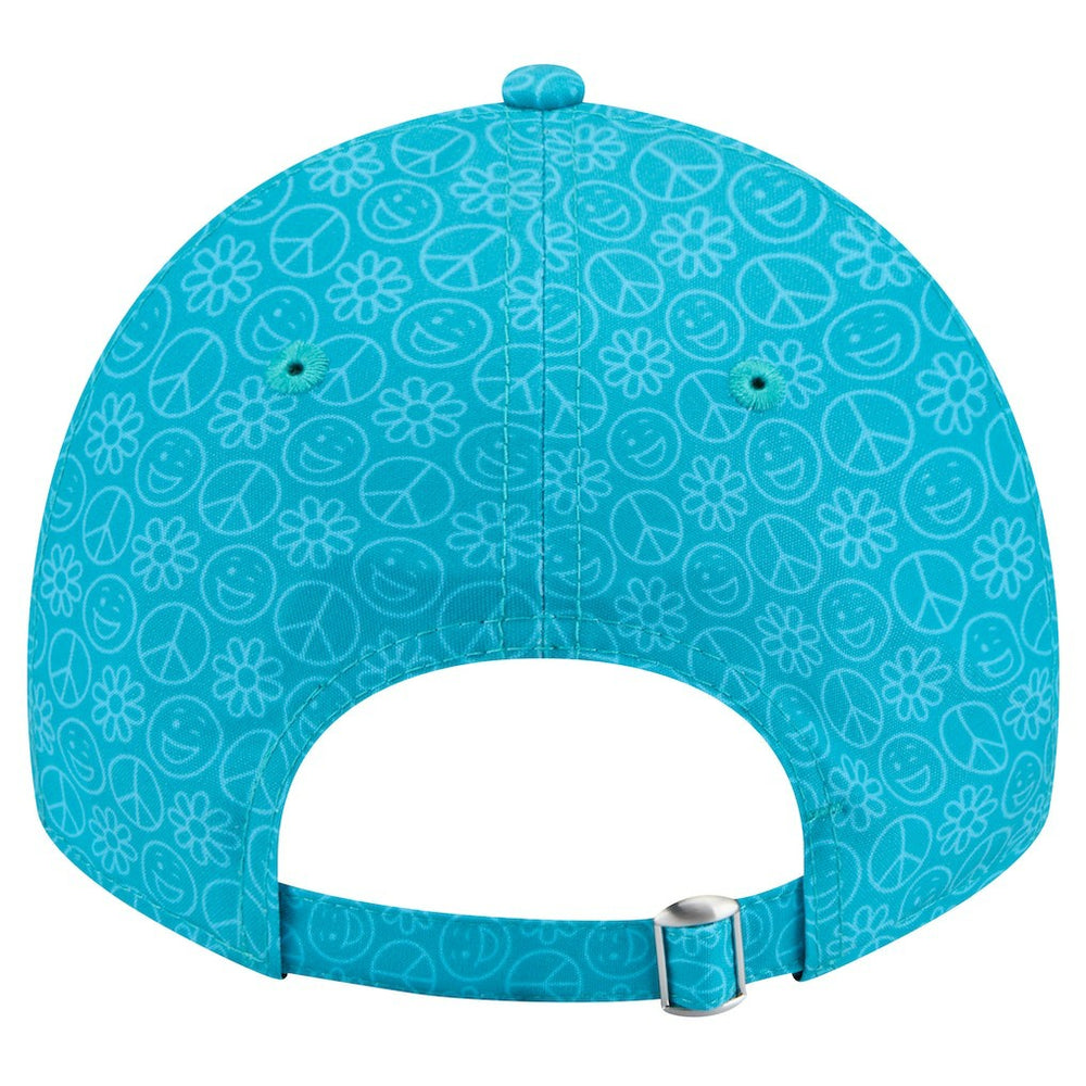 Miami Dolphins New Era Women's Smiley 9TWENTY Adjustable Hat - Aqua - NFL