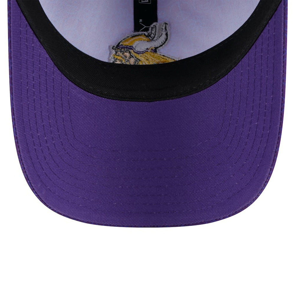 Minnesota Vikings New Era Women's Smiley 9TWENTY Adjustable Hat - Purple - NFL